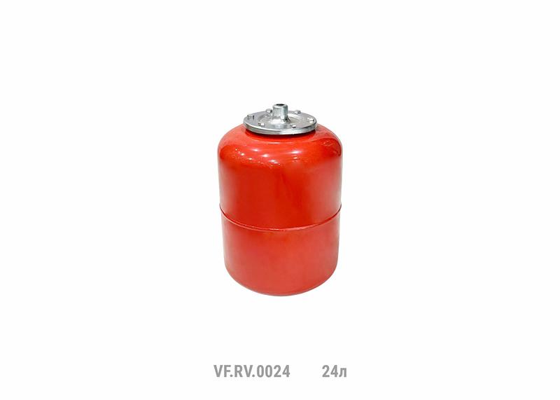 бак расширительный вертикальный rv 24л красн. (48шт/пал) valfex vf.rv.0024 от BTSprom.by