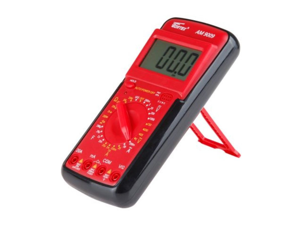  Мультиметр цифровой WORTEX AM 9009 AM9009000014 фото в каталоге от BTSprom.by