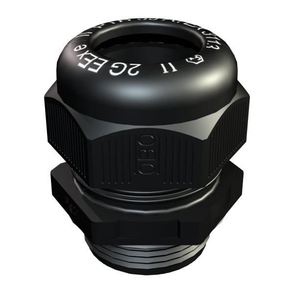 ввод кабельный взрывозащ. d12-18 v-tec eх m25 sw ip68 черн. obo 2050331 от BTSprom.by
