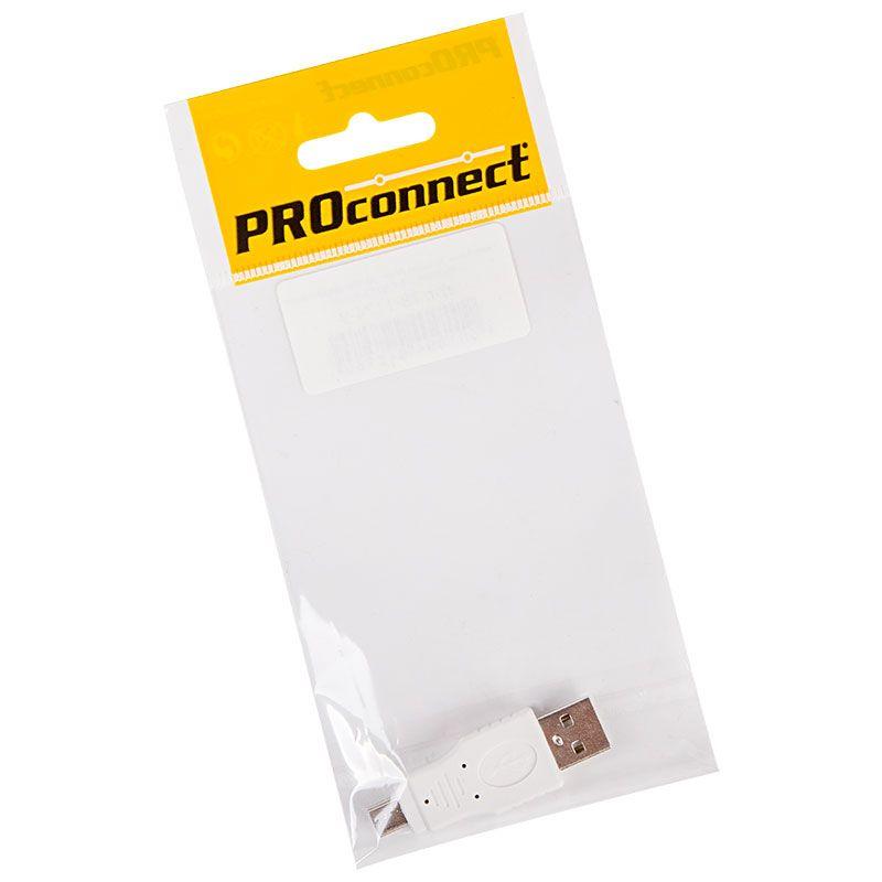 переходник штекер usb-a (male) - штекер mini usb 5pin (male) (инд. упак.) proconnect 18-1174-9 от BTSprom.by