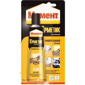 герметик силиконовый "момент" универс. 70мл бел. момент c0040354 от BTSprom.by
