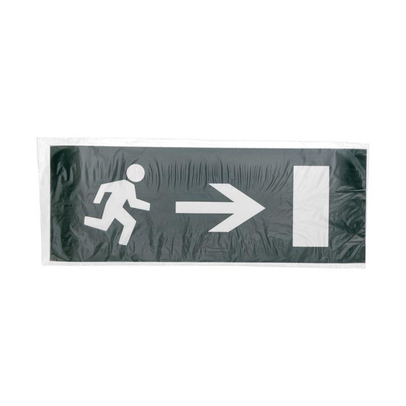  Наклейка для аварийного светильника "ВЫХОД ВПРАВО" Rexant 74-0030-1 фото в каталоге от BTSprom.by