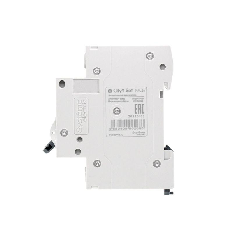  Выключатель автоматический модульный 1п B 63А 4.5кА City9 Set 230В SE C9F14163 фото в каталоге от BTSprom.by