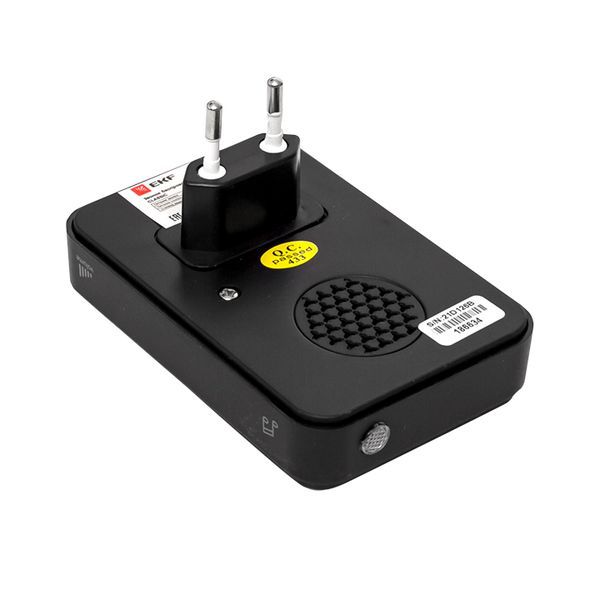  Звонок беспроводной 51 мелод. с индик. 4 уровня 230В в розетку черн. Classic EKF DBS-002B фото в каталоге от BTSprom.by