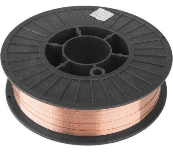  Проволока сварочная СВ-08Г2С Ф0.8мм катушка 5кг Ресанта 71/6/53 фото в каталоге от BTSprom.by