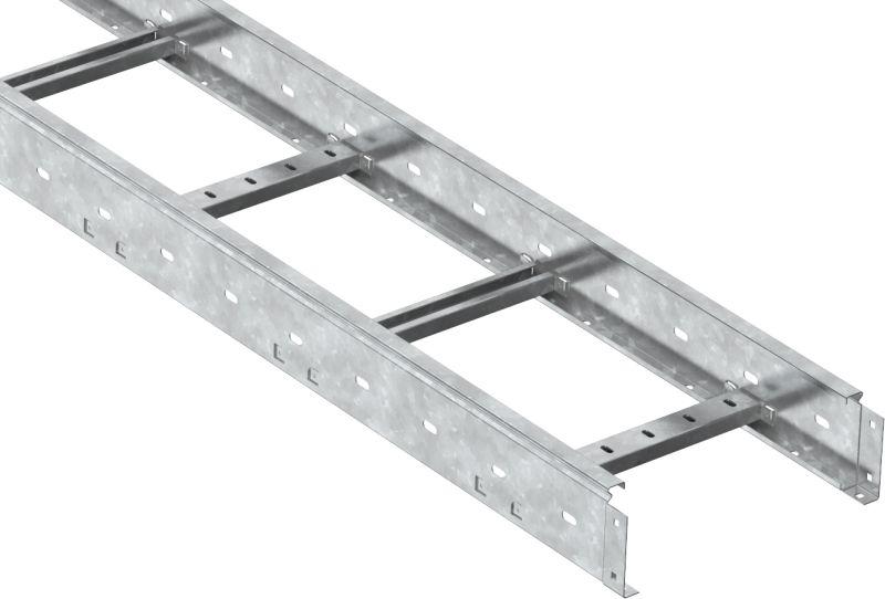 Лоток лестничный 55х600 L3000 сталь 1.5мм HDZ LESTA IEK CLM40-055-600-3-150-HDZ от BTSprom.by