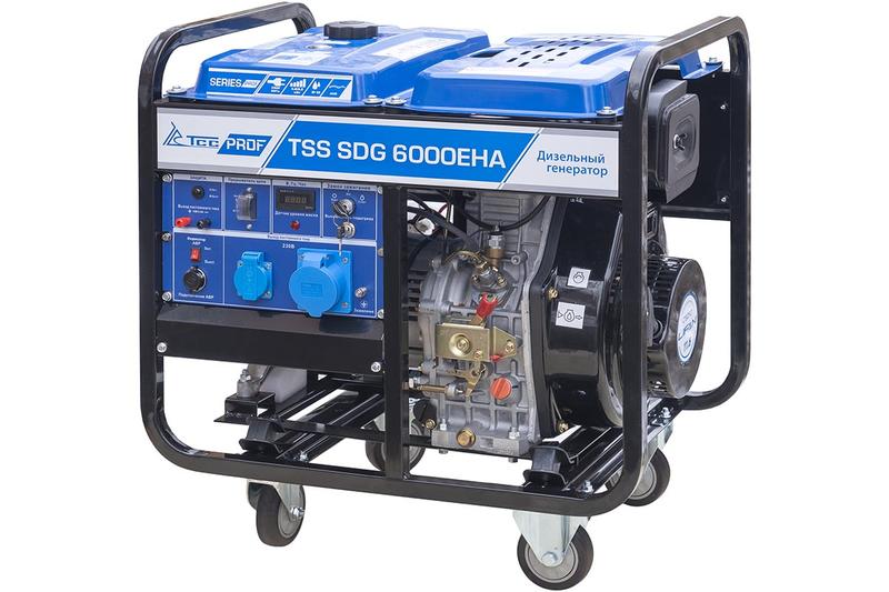 электростанция/генератор дизельный tss sdg 6000eha тсс 077014 от BTSprom.by