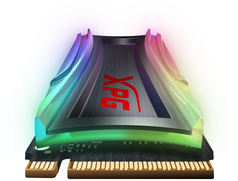 накопитель твердотельный as40g-256gt-c spectrix s40g rgb ssd 256gb 3d tlc m.2 (2280) pcie gen 3.0х4nvme r3500/w1200 tbw 160 adata 1000599294 от BTSprom.by