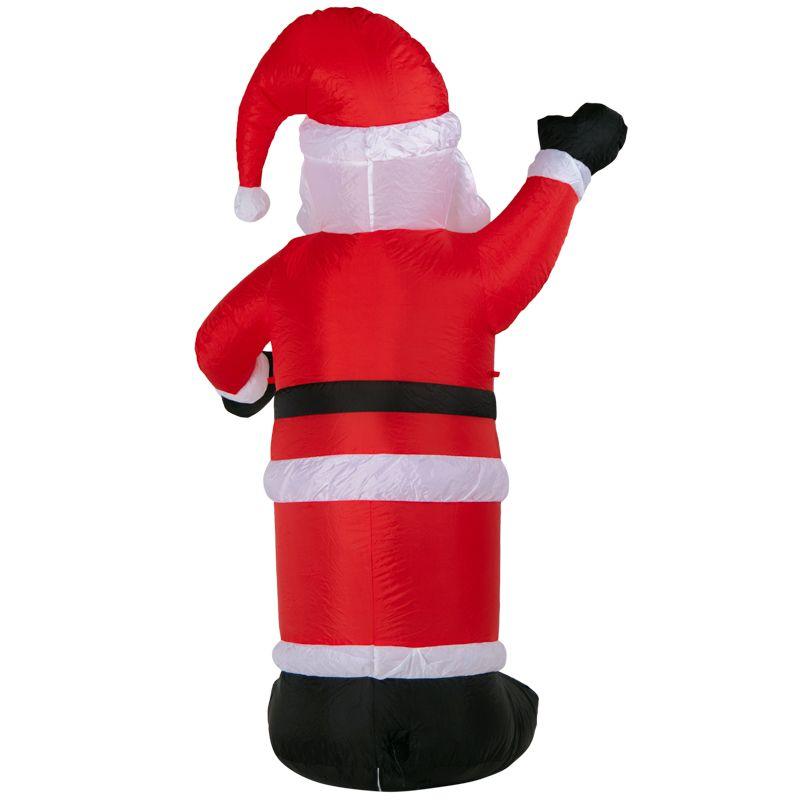 фигура надувная 3d "дед мороз приветствует" 180см 5led бел. 15вт ip65 внутр. подсветка компрессор с адаптером 12в neon-night 511-114 от BTSprom.by фигура надувная 3d "дед мороз приветствует" 180см 5led бел. 15вт ip65 внутр. подсветка компрессор с адаптером 12в neon-night 511-114 от BTSprom.by