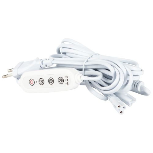  Разветвитель сетевой для линейных светильников 4х IEC C7 3pin 2m+timer на 4 точки с таймером 4; 8; 12H Эра Б0066947 фото в каталоге от BTSprom.by