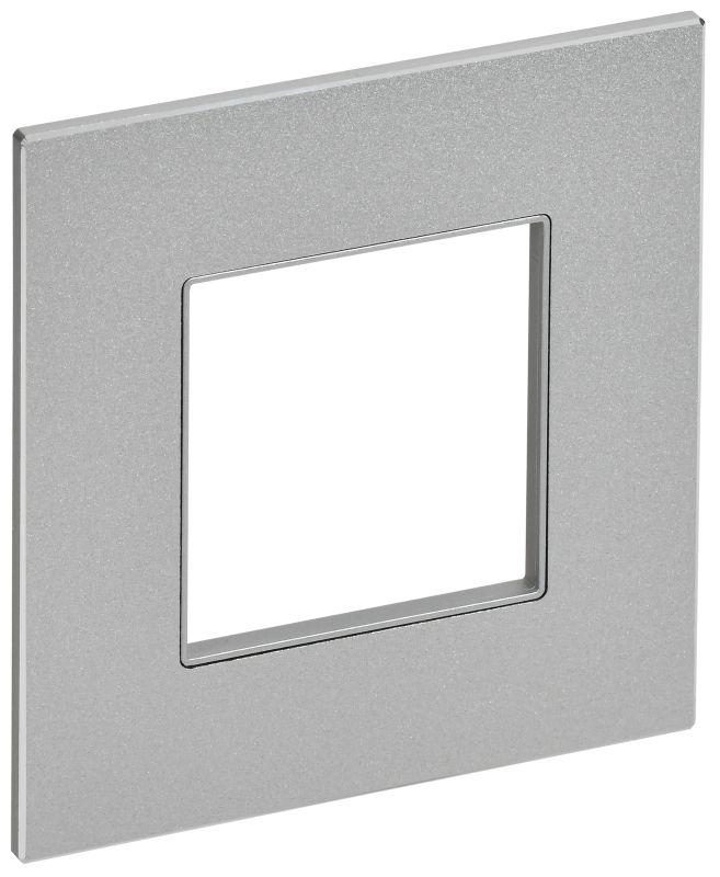 рамка 1-м skandy sk-f31s металл серебр. iek sk-m12-m-k23 от BTSprom.by