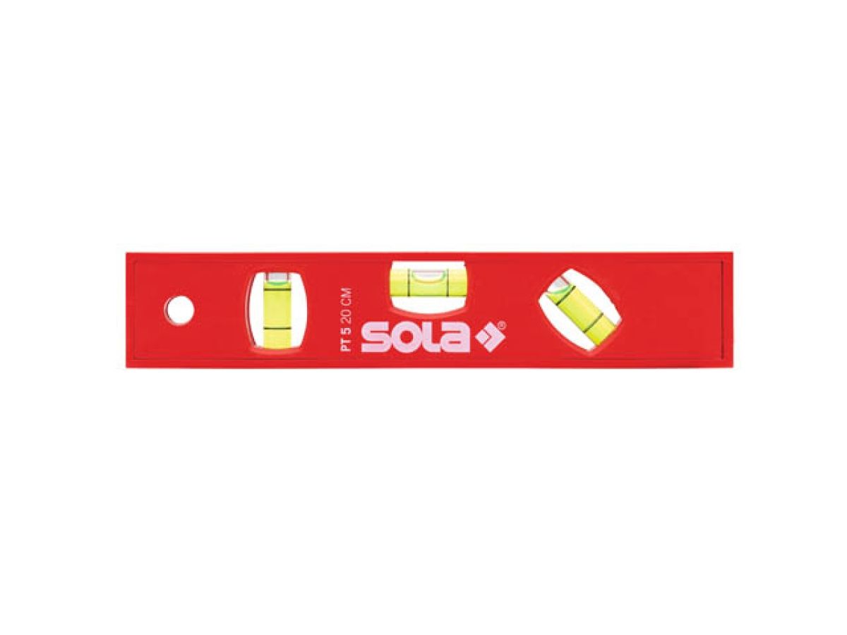 уровень 200мм 3 глазка пластм. магнит. ртm 5 20 (sola) 01430601 от BTSprom.by