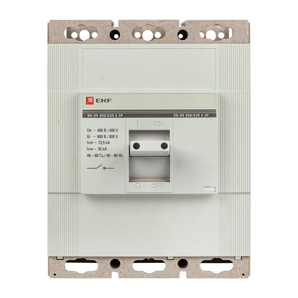  Выключатель нагрузки 3п ВН-99 800/630А EKF sl99-800-630 фото в каталоге от BTSprom.by
