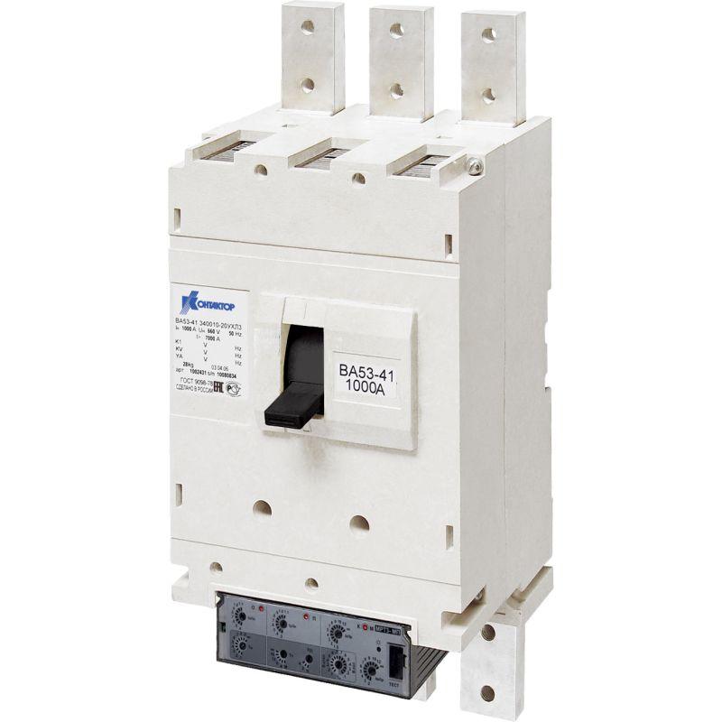 выключатель автоматический 3п 1600а 33.5ка ва55-43 344730-00 ухл3 690в контактор 1018647 от BTSprom.by