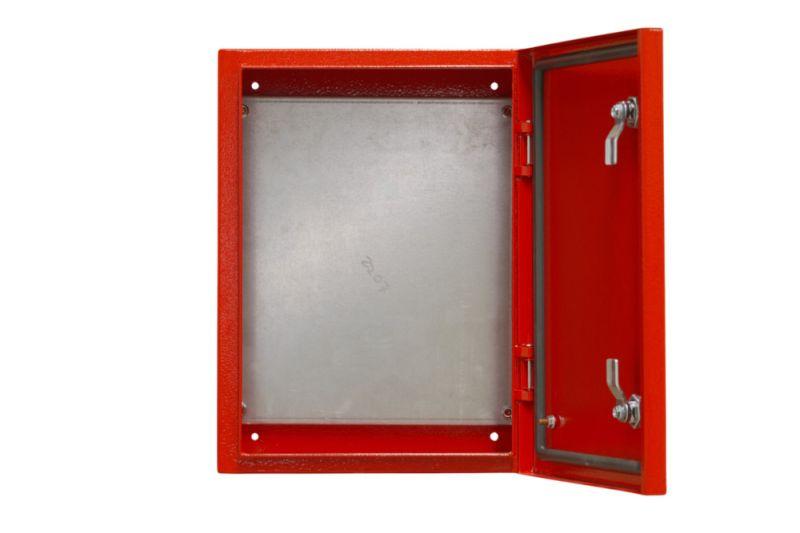  Корпус металлический ЩРНМ IP55 250х200х150 RAL3020 DEKraft 32523DEK фото в каталоге от BTSprom.by