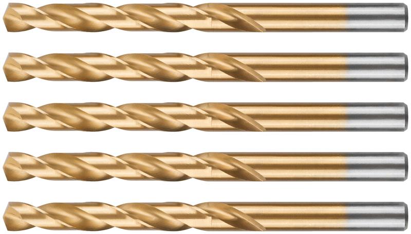  Сверло по металлу Profi с титановым покрытием 9х125мм (уп.5шт) Cutop 52-455 фото в каталоге от BTSprom.by