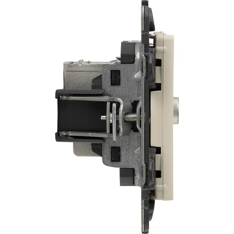  Розетка телевизионная оконечная TV 1-м Valena Life 10дБ 0-862МГц с лицев. панелью механизм сл. кость Leg 753560 фото в каталоге от BTSprom.by