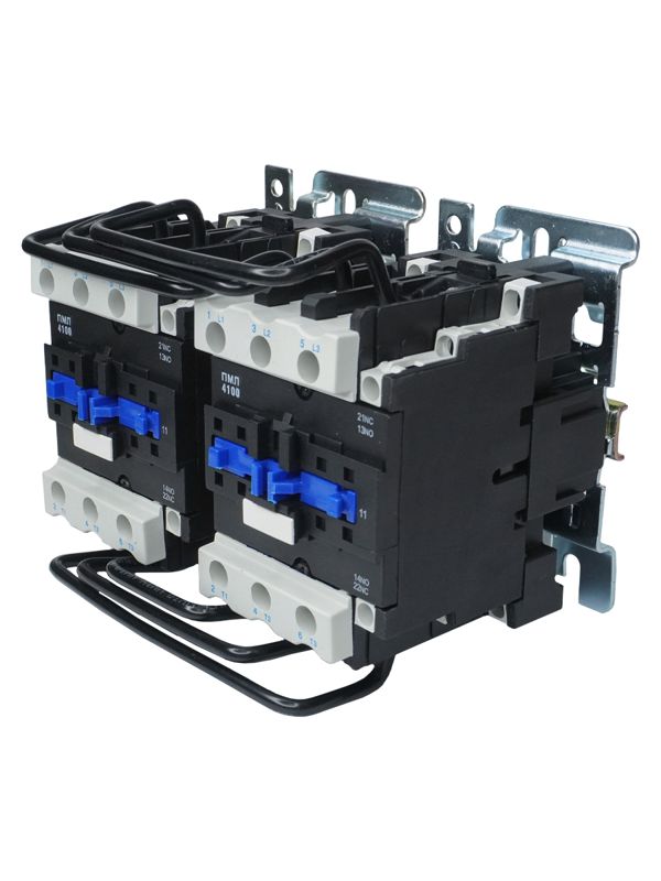 пускатель реверсивный пмл-4500 ухл4 б 63а кат. 380в ac 2но+3нз ip00 без реле электротехник et515412 от BTSprom.by