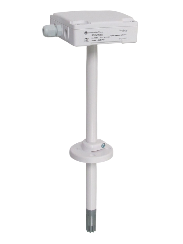 датчик влажности и температуры канальный 0-10в -20-80град.c ntc10k 200мм 24в se sdhvtn200 от BTSprom.by