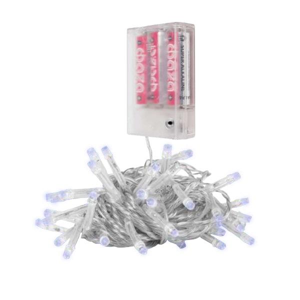 гирлянда dc-g01-80w 80led 7.8м 8реж. 3xaa (не в компл.) бел. фаzа 5047778 от BTSprom.by