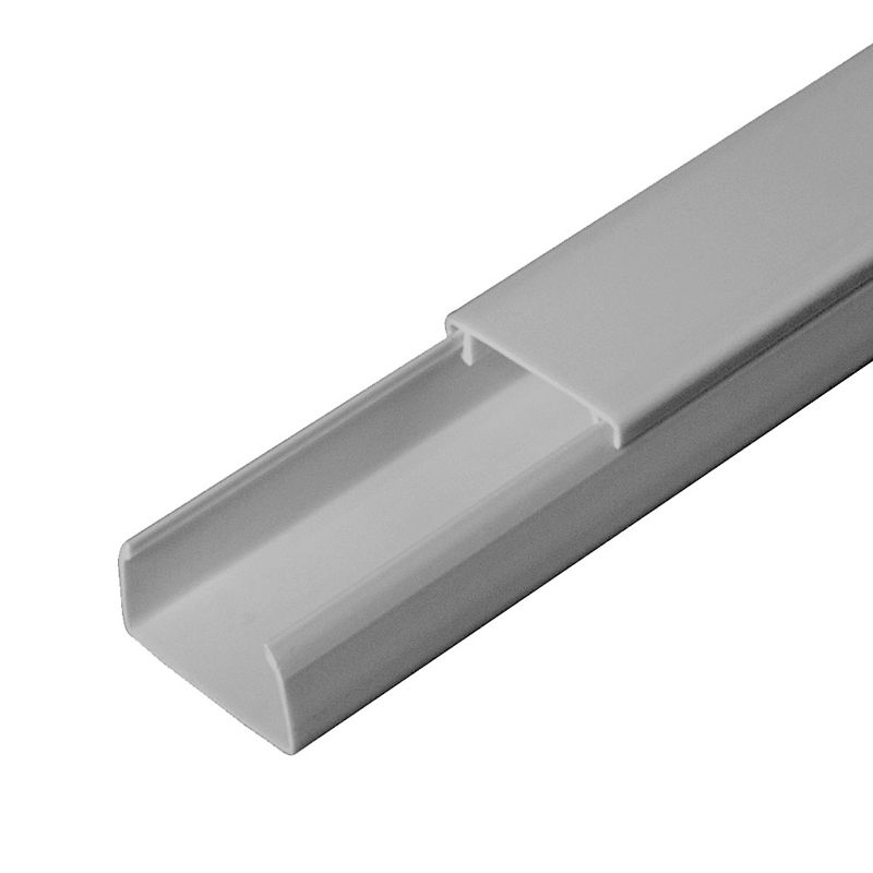 кабель-канал 25х16 l2000 с двойн. замком сер. промрукав pr03.0072 от BTSprom.by