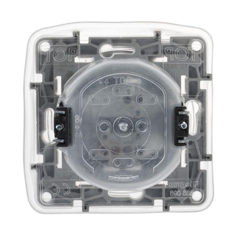  Переключатель 1-кл. СП Etika 10А IP44 250В 10AX авт. зажимы механизм сл. кость Leg 672300 фото в каталоге от BTSprom.by