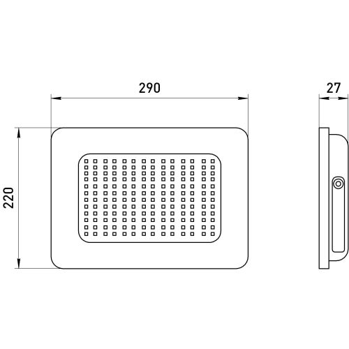  Прожектор светодиодный LPR-023-0-40K-150 150Вт 4000К IP65 15000лм Д 120град. черн. Эра Б0067708 фото в каталоге от BTSprom.by