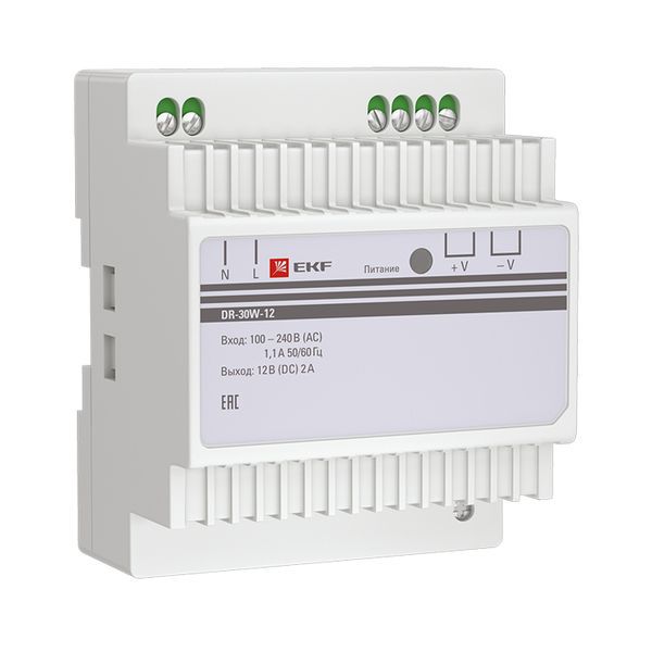 блок питания 12в dr-30w-12 proxima ekf dr-30w-12 от BTSprom.by