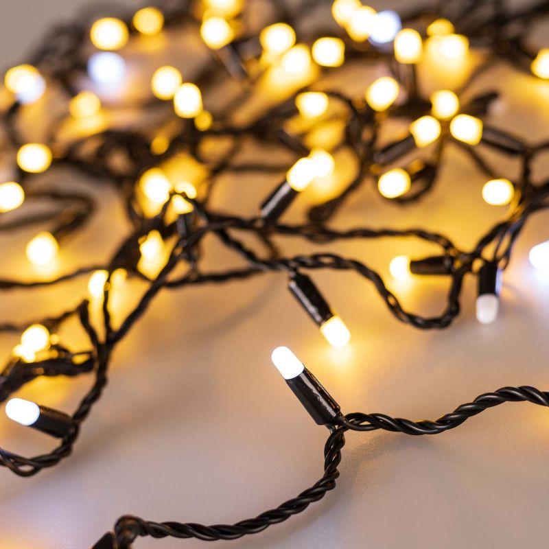 гирлянда светодиодная ard-string-classic-10000-black-100led-milk-flash warm230в 7вт ip65 ardecoled 031208 от BTSprom.by