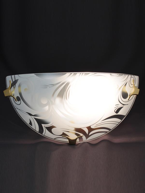  Светильник НББ 21-60 М19 "Иней" 300/2 1х60Вт E27 IP20 матов. бел./клипсы зол. (инд. упак.) Элетех 1005204962 фото в каталоге от BTSprom.by