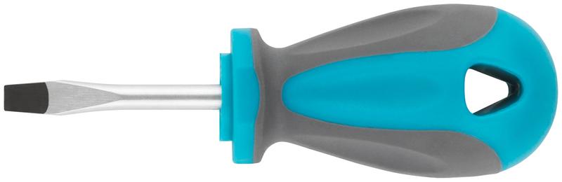 отвертка crv сталь прорезиненная ручка sl5х38мм mos 53711м от BTSprom.by