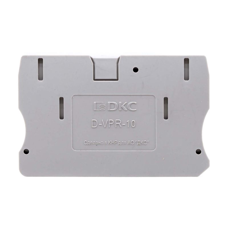 изолятор торцевой для клеммы vpr-10 dkc d-vpr-10 от BTSprom.by
