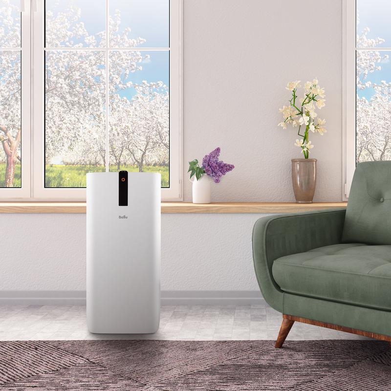  Очиститель воздуха AP-107 мех. ION. фильтр HEPA11 + уголь. ночной режим Ballu НС-1276047 фото в каталоге от BTSprom.by