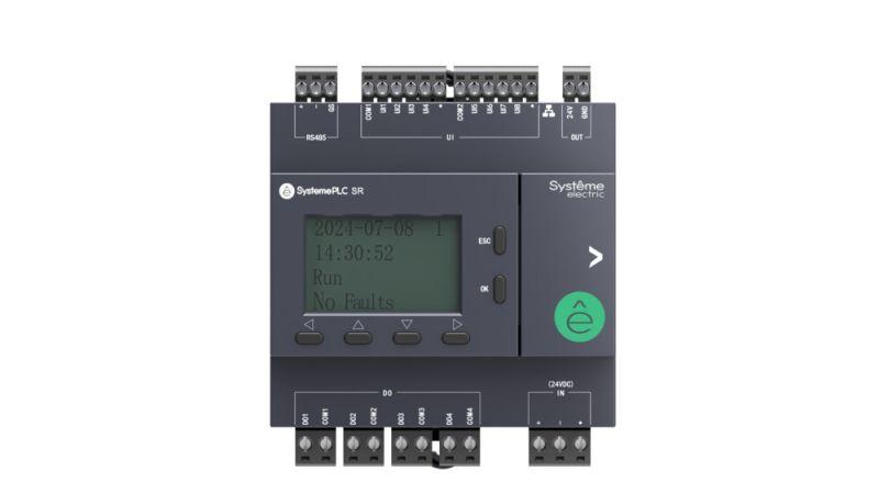 реле интеллектуальное sr2 24в dc дисплей 8 ui (ai di); 4 do (реле) 1хrs485 1хrj45 se zr2pa11bd от BTSprom.by