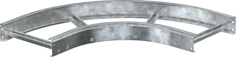 Угол для лотка 90град. 300х55 R300 LESTA HDZ IEK CPG04-4-90-055-300-HDZ от BTSprom.by