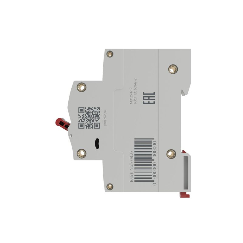  Выключатель автоматический модульный max типа MD125H 10кА 1п B 80А YON MD125H-1PB80 фото в каталоге от BTSprom.by