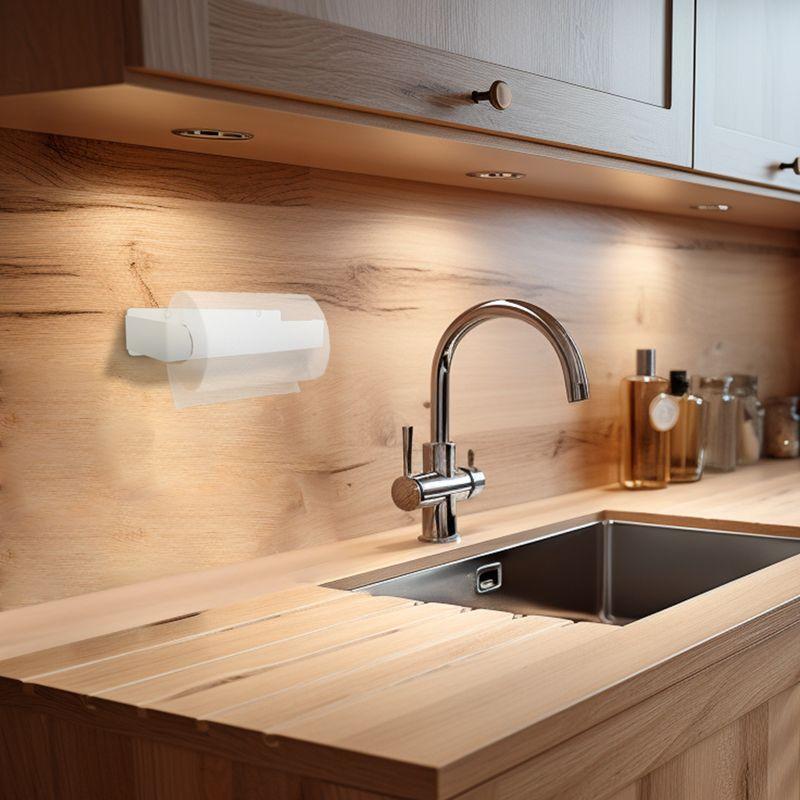  Держатель для бумажных полотенец настенный монтаж без сверления бел. Rexant 38-0638 фото в каталоге от BTSprom.by