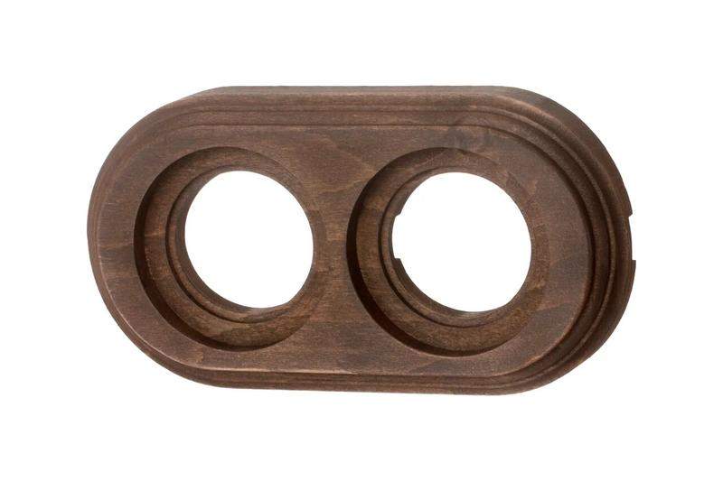 рамка 2-м ретро на бревно бук старое дерево bironi bfc24-620-17 от BTSprom.by