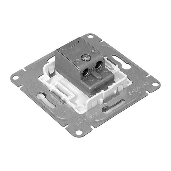  Розетка телевизионная проходная TV СП Эпика механизм бел. EKF UP1-SOW-TV-2 фото в каталоге от BTSprom.by