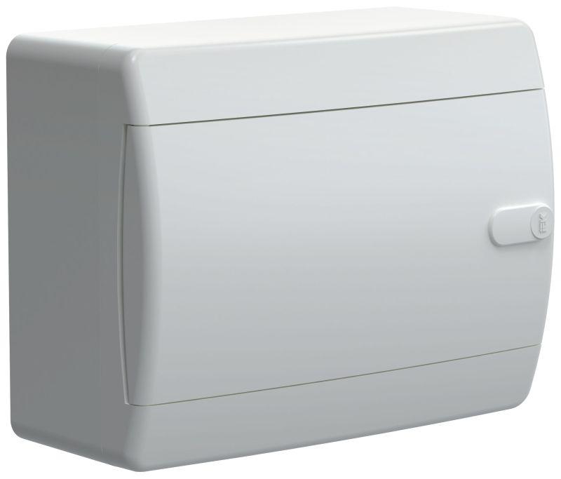 корпус щрн-п-8 union compact ip41 бел. дверь пластик. iek uic-kp13-n-08-41-k01 от BTSprom.by
