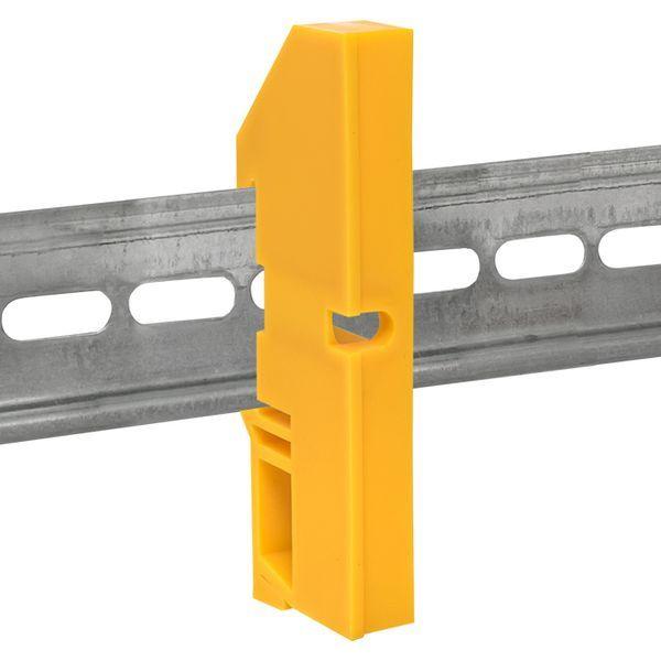  Изолятор на DIN-рейку желт. PROxima EKF ak-1-4-y фото в каталоге от BTSprom.by