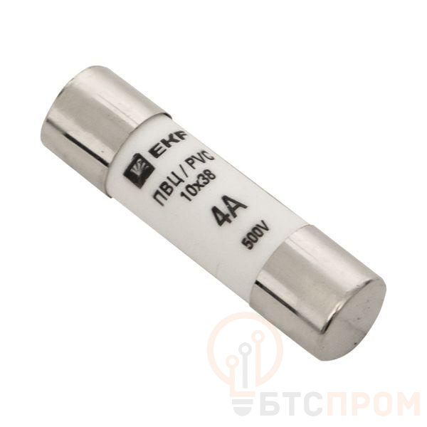 Вставка плавкая цилиндрическая ПВЦ 10х38 4А EKF pvc-10x38-4 фото в каталоге от BTSprom.by  Вставка плавкая цилиндрическая ПВЦ 10х38 4А EKF pvc-10x38-4 фото в каталоге от BTSprom.by