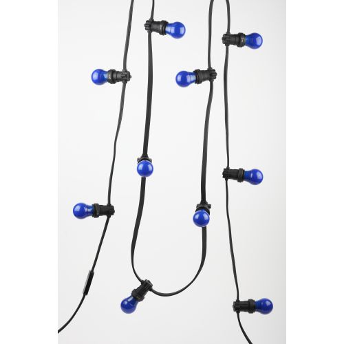 Лампа светодиодная ERABL50-E27 A50 3Вт груша син. E27 13SMD для белт-лайт ЭРА Б0049578 фото в каталоге от BTSprom.by