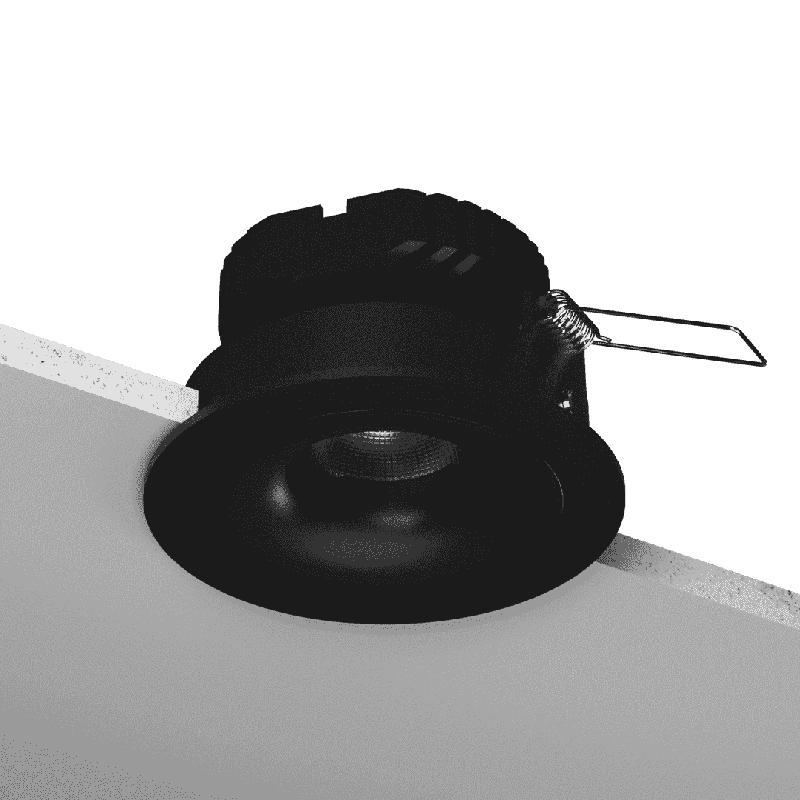  Светильник встраиваемый COMBO черн. 12Вт IP20 нейтрал бел. 4000К SWG PRO 00-00003772 фото в каталоге от BTSprom.by