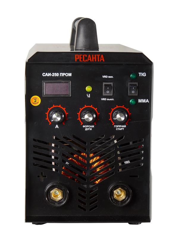  Инвертор сварочный САИ-250 ПРОМ Ресанта 65/133 фото в каталоге от BTSprom.by