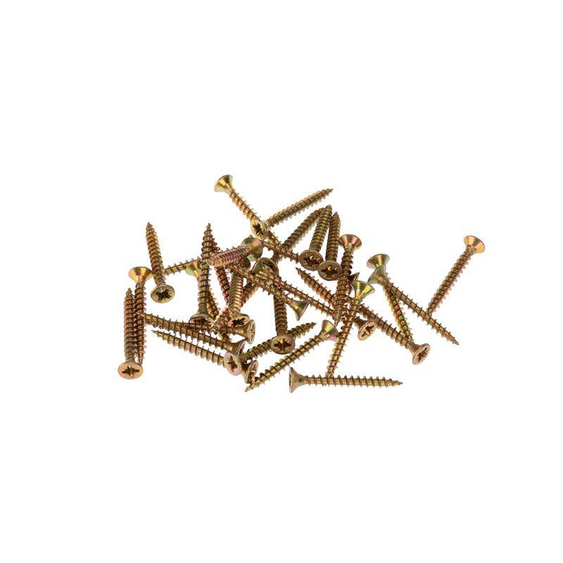  Саморез универсальный 3.5х30 желт. цинк (уп.16000шт) Kranz 1111-3530-1 фото в каталоге от BTSprom.by