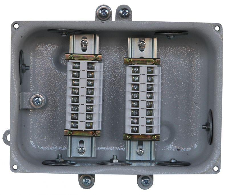 коробка клеммная кзн-16 у3 16 зажимов ip31 заглушка метал. электротехник et013206 от BTSprom.by
