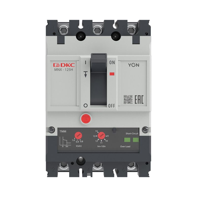  Выключатель автоматический 3P 125А 150кА pro MNX125H при AC415V расцепитель TMM YON MNX125H3PTMM0125 фото в каталоге от BTSprom.by