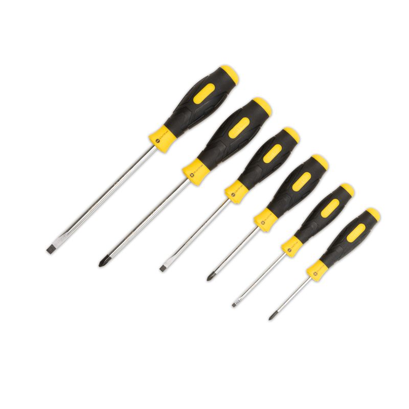 набор отверток картон (6 предметов) (09903) shtok 376358 от BTSprom.by