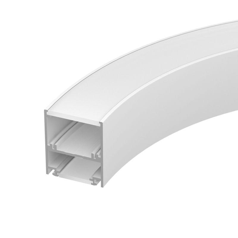 профиль sl-arc-5060-d1500-a90 white (дуга 1 из 4) алюм. arlight 032698 от BTSprom.by